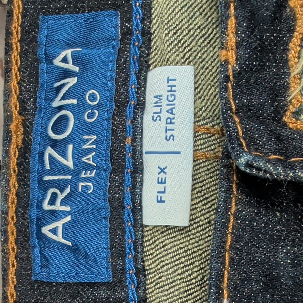 Arizona Flex Men's Skinny Jeans 32 X 30 New Nwt - Picture 6 of 8